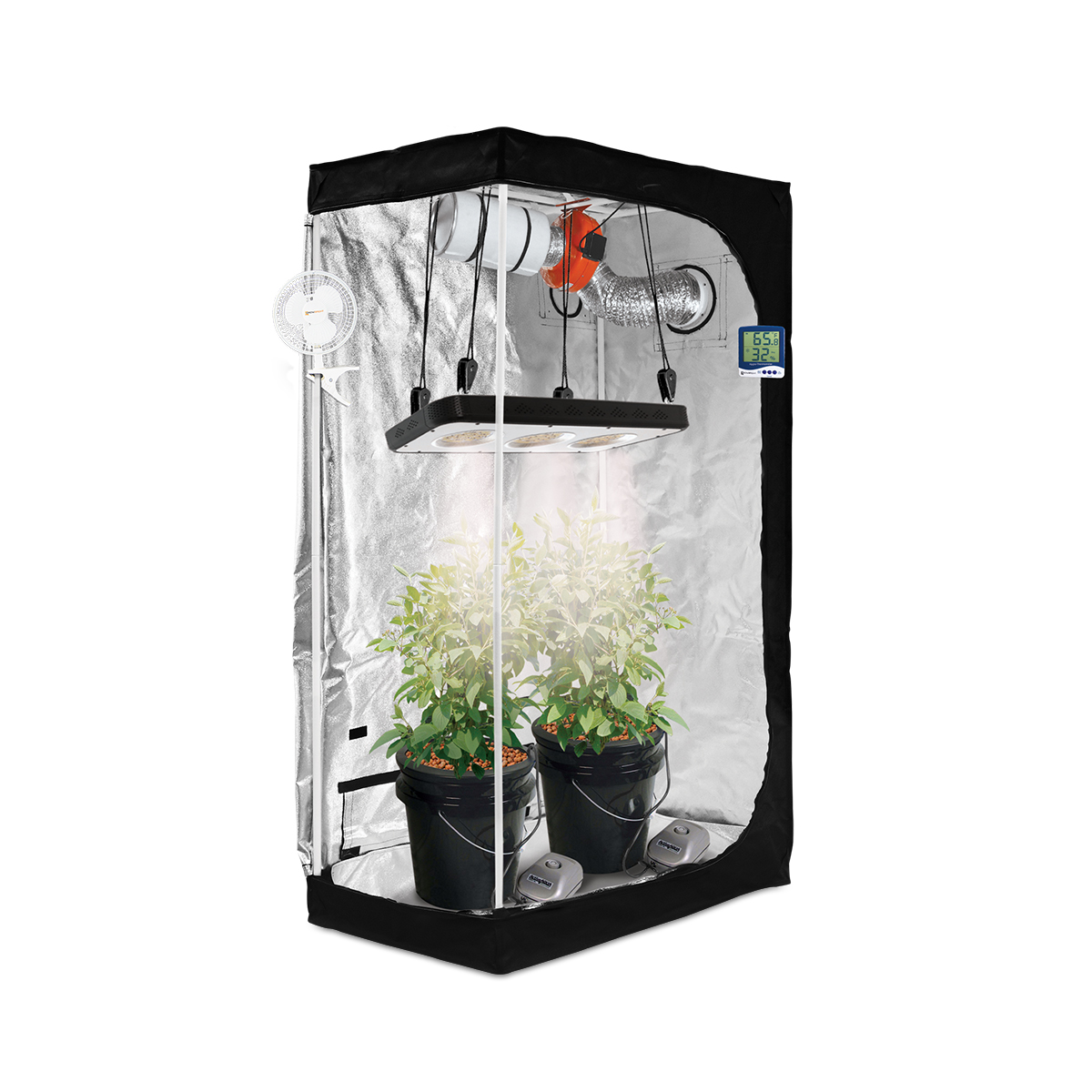 Small 2'x3' Hydroponic Grow Kit with HTG Supply