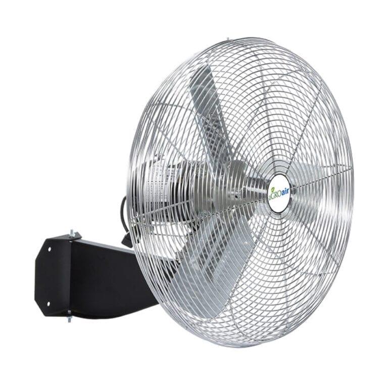 aGROair 24 Inch Wall Mount Oscillating Circulation Fan | HTG Supply